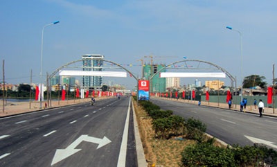 Hà Nội thông xe đường Lê Văn Lương kéo dài - 1