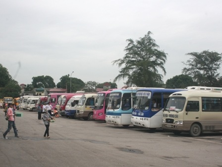 Các bến xe Hà Nội sẽ căng thẳng từ chiều 10/10 - 1 Các bến xe Hà Nội sẽ căng thẳng từ chiều 10/10 - 1