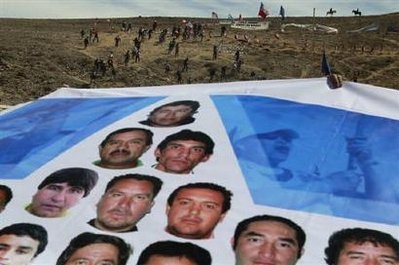 33 thợ mỏ Chile sắp lên mặt đất - 1 33 thợ mỏ Chile sắp lên mặt đất - 1