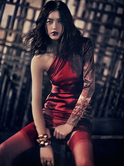 Liu Wen rực đỏ trên Muse - 4