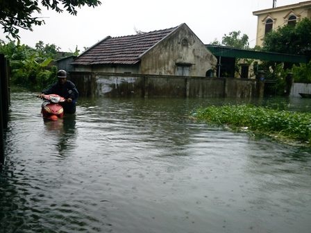 Lũ cuốn trôi hai thanh niên chăn trâu - 1