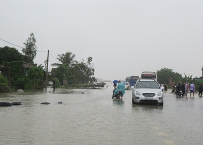 Tắc quốc lộ 1A đoạn qua Hà Tĩnh - 2