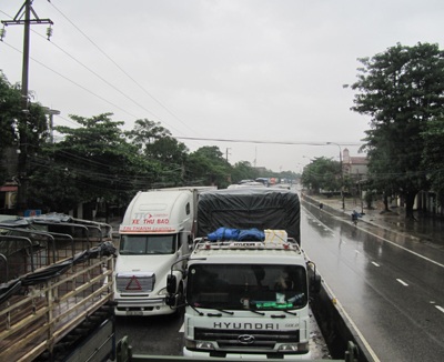 Tắc quốc lộ 1A đoạn qua Hà Tĩnh - 8