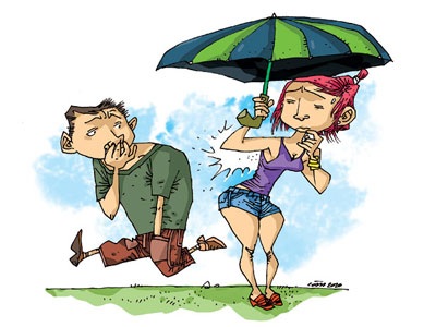 Vượt qua mặc cảm mồ hôi đầm đìa - 1 Vượt qua mặc cảm mồ hôi đầm đìa - 1