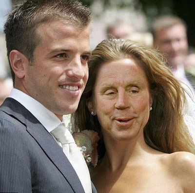 Ảnh biếm họa về ngôi sao Van der Vaart - 2