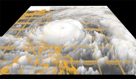 Cận cảnh “hung thần” Megi đang tiến vào biển Đông - 5 Cận cảnh “hung thần” Megi đang tiến vào biển Đông - 5