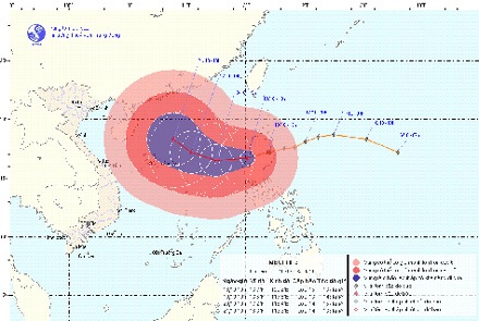 Cận cảnh “hung thần” Megi đang tiến vào biển Đông - 8 Cận cảnh “hung thần” Megi đang tiến vào biển Đông - 8