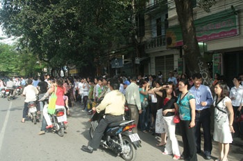 Động đất 3,7 độ Richter tại Nghệ An - 1 Động đất 3,7 độ Richter tại Nghệ An - 1