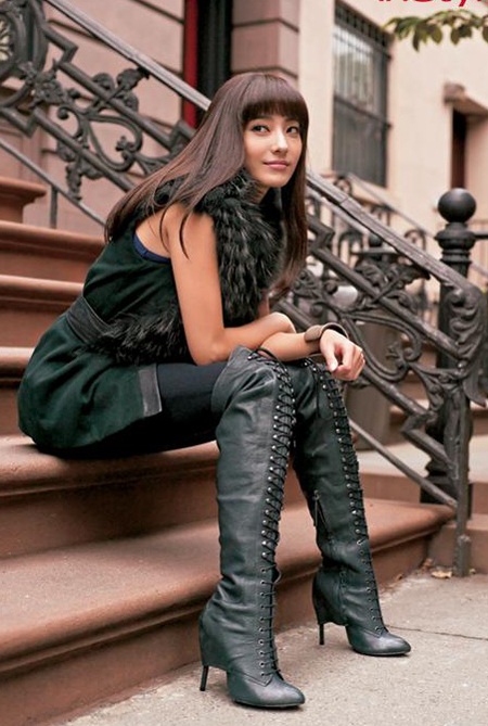 Han Chae Young khoe vẻ đẹp búp bê tại Mỹ - 6