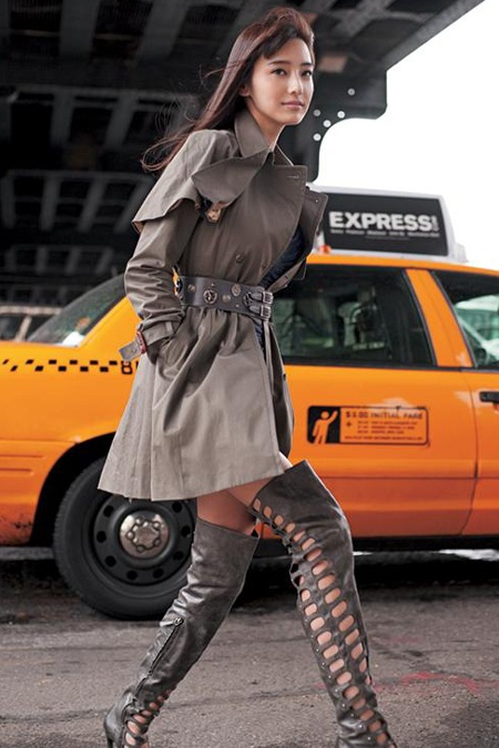 Han Chae Young khoe vẻ đẹp búp bê tại Mỹ - 1