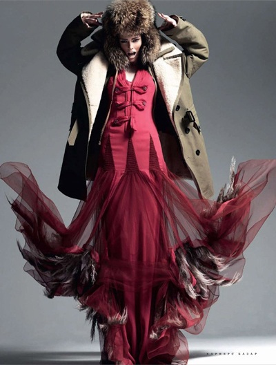 Coco Rocha “kỳ quái” trên Harper’s Bazaar  - 6