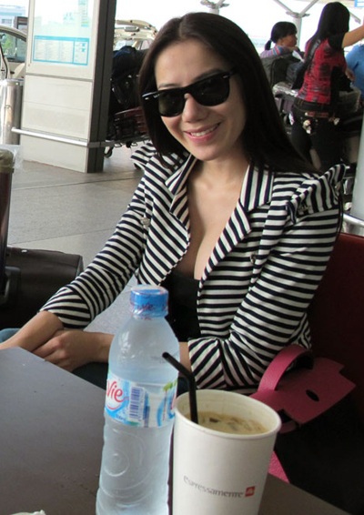 Chung Thục Quyên lên đường thi Hoa Hậu Quốc Tế - 5 Chung Thục Quyên lên đường thi Hoa Hậu Quốc Tế - 5