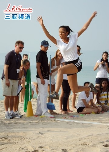 Xem lại phần thi Hoa hậu thể thao - 1