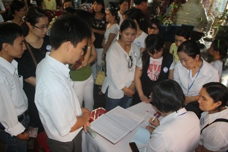 Chùm ảnh lễ cúng 49 ngày bé Nhân Ái  - 1