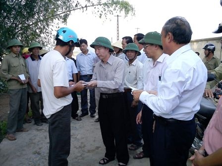 UBMTTQ Việt Nam ủng hộ 2,2 tỷ đồng cho Nghệ An - 1