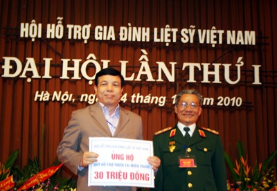 Ra mắt “Hội hỗ trợ gia đình liệt sĩ Việt Nam” - 1