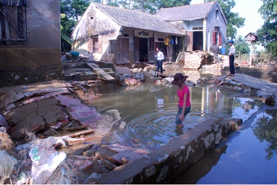 Tận mắt chứng kiến nơi lũ đi qua - 3