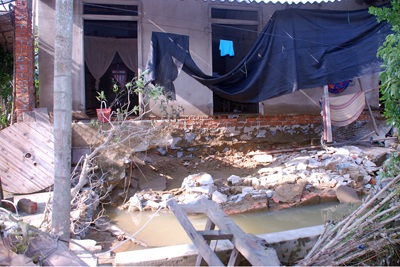 Tận mắt chứng kiến nơi lũ đi qua - 4