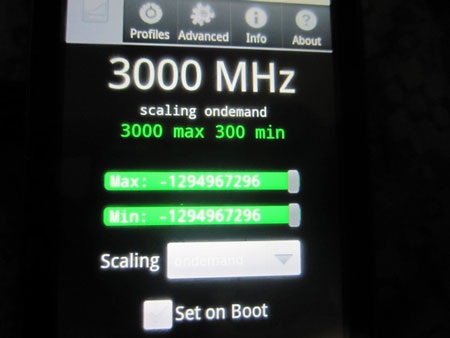 Ép xung Motorola Droid X, Droid 2 đạt tốc độ 3.0GHz - 1 Ép xung Motorola Droid X, Droid 2 đạt tốc độ 3.0GHz - 1