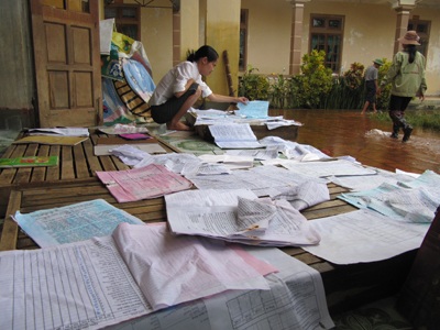 Tận mắt chứng kiến nơi lũ đi qua - 15