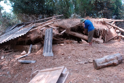 Tận mắt chứng kiến nơi lũ đi qua - 8