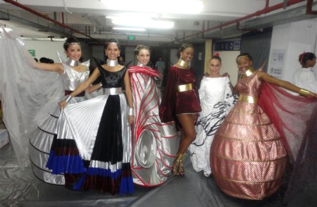 Kiều Khanh trong hậu trường phần thi Top Model - 1