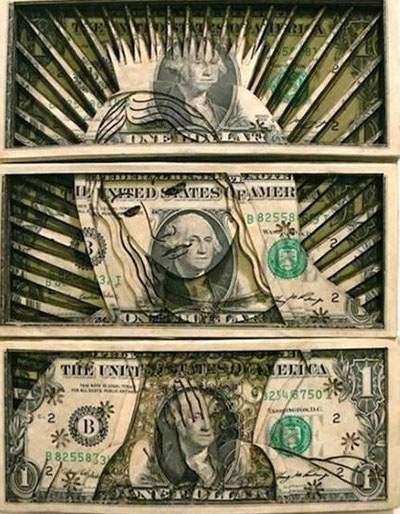 Những tác phẩm độc đáo từ tiền giấy - 10