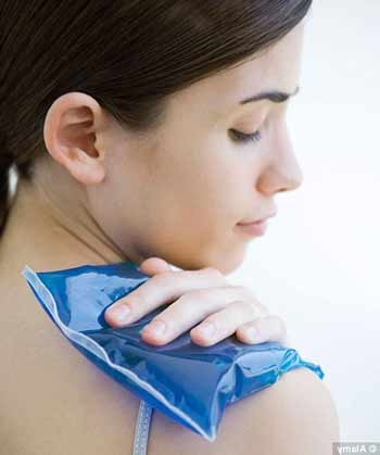 Chườm lạnh làm các cơ tổn thương lâu lành - 1