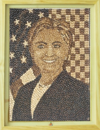 20 bức tranh chân dung các nguyên thủ được làm từ cà phê - 1 20 bức tranh chân dung các nguyên thủ được làm từ cà phê - 1