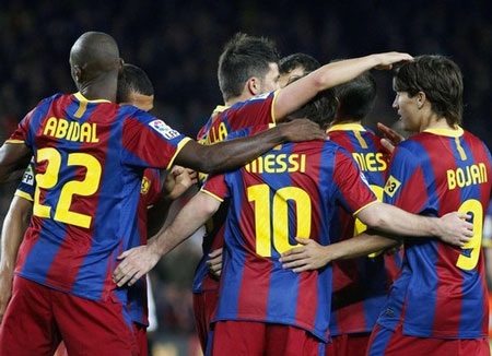 Messi lại lập cú đúp, Barca “tàn sát” Sevilla - 1 Messi lại lập cú đúp, Barca “tàn sát” Sevilla - 1