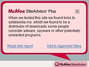 Bảo đảm an toàn khi lướt web với McAfee SiteAdvisor - 4 Bảo đảm an toàn khi lướt web với McAfee SiteAdvisor - 4
