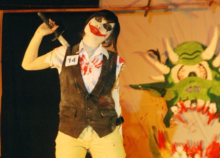 Ấn tượng đêm Halloween của SV ĐH Thăng Long - 9