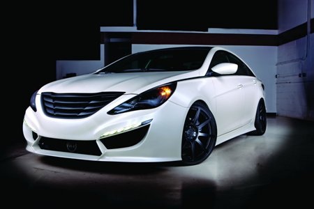 Hyundai Sonata Turbo độ phong cách siêu xe  - 1