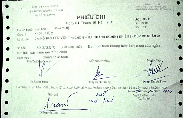 Quỹ bé Nhân Ái cứu sống bệnh nhi đầu tiên - 2