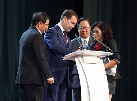 Nét dung dị của Tổng thống Nga tại Hà Nội - 1 Nét dung dị của Tổng thống Nga tại Hà Nội - 1