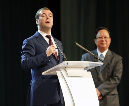 Nét dung dị của Tổng thống Nga tại Hà Nội - 2 Nét dung dị của Tổng thống Nga tại Hà Nội - 2