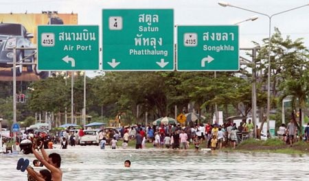 Miền nam Thái Lan lao đao vì lũ - 3