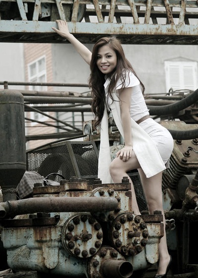 Nhan sắc của hoa hậu thân thiện Lisa Vân Anh - 6