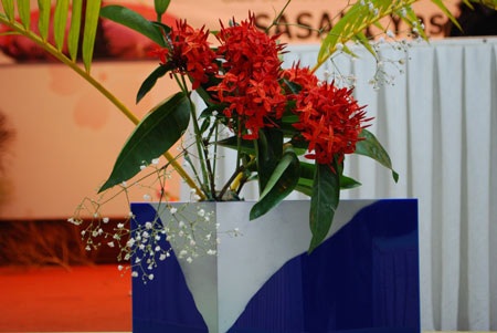"Hút hồn" nghệ thuật cắm hoa Ikebana - 4 "Hút hồn" nghệ thuật cắm hoa Ikebana - 4