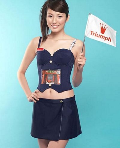 Nhật Bản giới thiệu áo ngực cho khách du lịch - 1