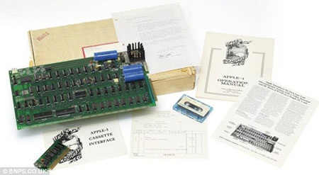 Bán đấu giá chiếc máy tính đầu tiên của Apple - 2 Bán đấu giá chiếc máy tính đầu tiên của Apple - 2