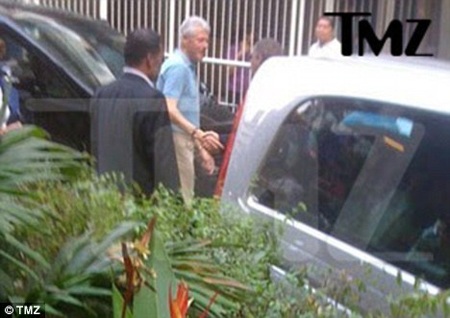Bill Clinton đóng phim hài ở Bangkok - 1 Bill Clinton đóng phim hài ở Bangkok - 1