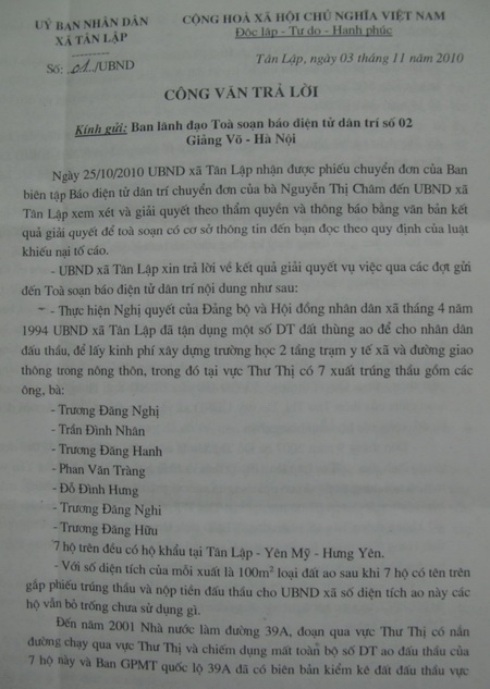 7 hộ dân đã được giải quyết khiếu nại đúng quy định của pháp luật - 1