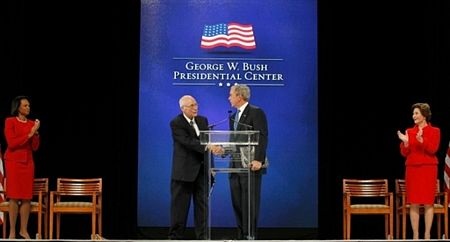 Lễ động thổ thư viện cựu Tổng thống Mỹ Bush - 9