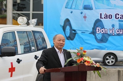 Lễ bàn giao 52 chiếc xe cứu thương cho các tỉnh miền núi Phía Bắc - 5