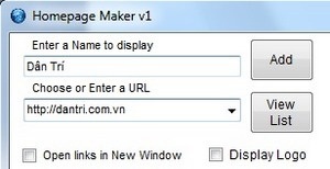 Biến hóa để tạo trang chủ trình duyệt web độc đáo - 1 Biến hóa để tạo trang chủ trình duyệt web độc đáo - 1