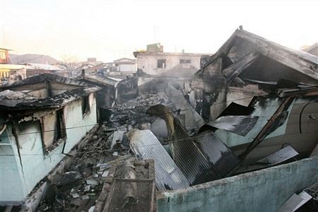 Đảo Hàn Quốc tan hoang sau vụ đấu pháo - 3