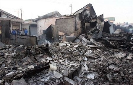 Đảo Hàn Quốc tan hoang sau vụ đấu pháo - 10