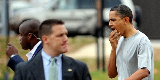 Tổng thống Obama bị rách môi vì bóng rổ, khâu 12 mũi - 1