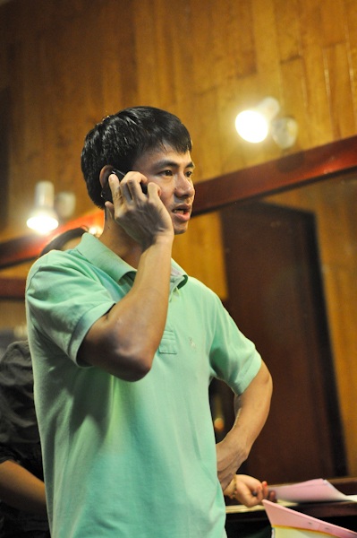 Lan Phương "xì tin" trong hậu trường - 9